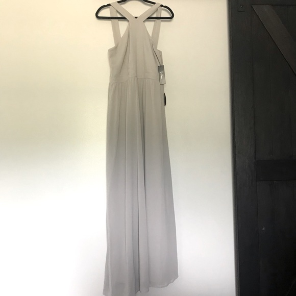 Lulus Air of Romance Grey Maxi Dress - Picture 4 of 11